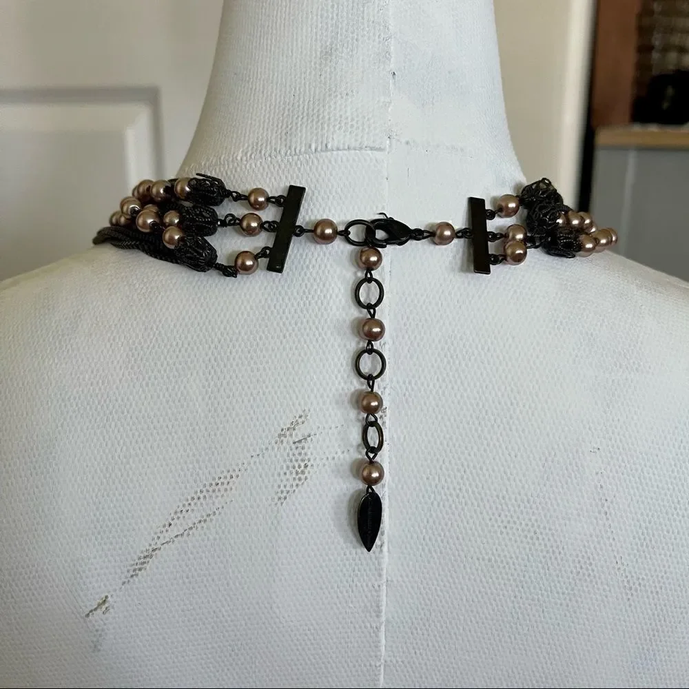 Cold water Creek multi-strand necklace